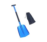 Pelle à Neige Pliable Portable avec poignée Ergonomique, pelles de déneigement pour allée et randonnée, Aventure d ' Urgence, Utilisation d ' Une Pelle Pliante en Alliage d ' Aluminium
