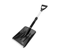 Pelle à Neige Pliable Utilitaire en 3 Parties, Outil de déneigement Portable et léger(Black)