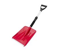 Pelle à Neige Pliable Utilitaire en 3 Parties, Outil de déneigement Portable et léger(Red)