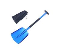Pelle à neige portable pliable avec prise ergonomique pour allée et randonnée, aventure d'urgence, utilisation en alliage d'aluminium