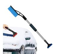 Pelle à neige portable pour voiture, pelle à neige pour maison, pelle à neige pliable multifonctionnelle pour voiture, pelle à neige extensible avec manche épaissi