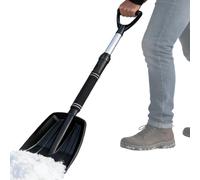 Pelle À Neige pour Allée - Scoop Ergonomique À Poignée en Forme De D | Pelle À Neige À Manche Long pour Déblaiement,pour Allée Trottoir Terrasse Patio Cour Extérieur Nettoyage par Temps Froid