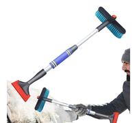 Pelle à Neige pour Déneigement des Allées | 360° Pelle À Neige Rotative Avec Une Brosse | Grattoir à Glace pour Fenêtres - Pour La Vitre Le Pare-brise L'Allée La Voiture Le Véhicule Le Camion Le SUV E