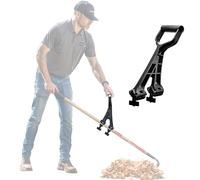 Pelle à Neige pour économiser Le Dos | Convertit l'outil de Jardin Standard en Outil Ergonomique | Fixation de poignée pour Le déneigement | Convient pour la Pelle à Glace d'allée pour Voiture et