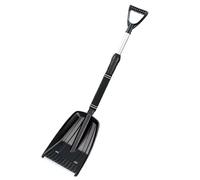 Pelle à Neige pour Les urgences de Voiture, Pelle à Neige rétractable de 85 cm avec poignée Ergonomique en D, Portable et compacte pour Voiture, Garage, Jardin, Camping