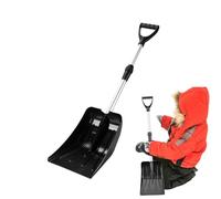 Pelle à neige pour - Pelle à neige pliable avec poignée en D - Pelle de luge multifonctionnelle - Pelle à neige pour pour entrée de voiture