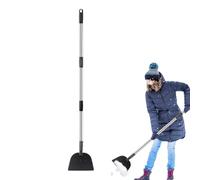 Pelle à Neige, Racloir à Dégivrage Manche Long, Racloir de Sol Extérieur Résistant, pour Allée Cour Jardin Terrasse Balcon Pelouse Patio