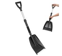 Pelle à Neige Rétractable Portable en Abs et Eva Alliage Noire