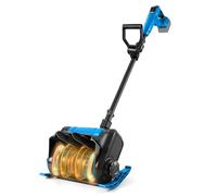 Pelle à neige sans fil compatible avec batterie Makita 18 V (sans batterie), souffleuse à neige électrique amovible sans balais avec largeur de nettoyage de 30 cm, profondeur de nettoyage de 17 cm et