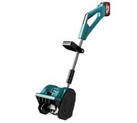 Pelle à neige sans fil pour batterie Makita 18 V, souffleuse à neige électrique pliable avec direction réglable et perche télescopique, souffleuse à neige à batterie de 28 cm de largeur de travail
