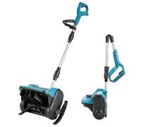 Pelle à neige sans fil pour Makita 18 V | Souffleuse à neige sans balais - Direction réglable à 45° - Distance de projection de 6 m - Largeur de 31 cm - Pour patio