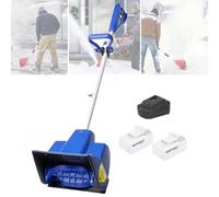 Pelle à neige sans fil, souffleuse à neige électrique 24 V 4 Ah - Souffleuse à neige d'extérieur rechargeable et légère, largeur de déneigement de 28 x 17,8 cm, portée de projection de 6 m 2Battery