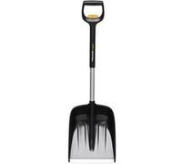 Pelle à neige télescopique FISKARS - X-series - poignée coudée en forme de D - Noir Noir