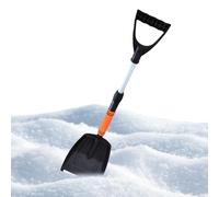 Pelle À Neige Télescopique - Longueur 28-34 Pouces Racloir Compacte Grattoir Voiture | Idéal pour Déneiger Pare-Brise Camping SUV