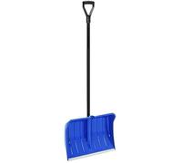 Pelle à neige - - 147 cm - Manche en métal revêtu - Bord en aluminium - Couleur bleue