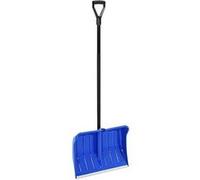 Pelle à neige - - 147 cm - Manche en métal revêtu - Bord en aluminium - Couleur bleue