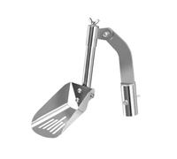 Pelle à nettoyer les gouttières facile à enlever les feuilles de débris portable léger robuste antirouille outil de nettoyage de gouttière pour maisons de ville