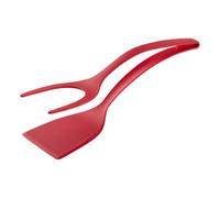 Pelle à oeufs - Spatule en plastique pour hamburger | Pelle pour faire tourner les oeufs | Pince de cuisine antiadhésive avec poignée ergonomique | Outil flexible résistant à la chaleur pour tourner