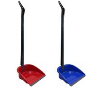 Pelle À Ordures Pliante Ara Avec Long Manche En Plastique Et Collecteur De Saleté 24,5×26×84h Cm