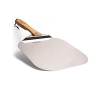 Pelle à pizza chef pomodoro avec lame en aluminium et poignée pliable pour un rangement optimal (30,5 x 35,6 cm)
