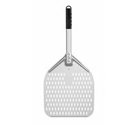 Pelle à pizza avec manche court carrée perforée 350x710mm