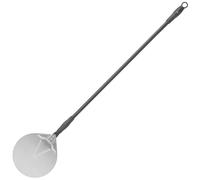Pelle à pizza avec manche mobile, ronde, en acier inoxydable, diamètre 230 mm