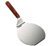 Pelle à pizza avec poignée en bois, pelle à pizza en acier inoxydable pour la cuisson de pizzas et gâteaux faits maison, idéale pour l'utilisation de la pierre à pizza, 30,5 cm de large