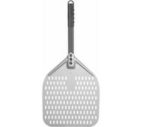 Pelle à pizza carrée perforée avec manche court 350x710mm Hendi 1