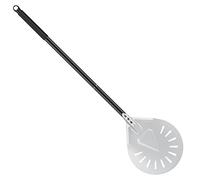 Pelle à pizza de 20,3 cm, pelle à pizza en aluminium avec poignée longue antidérapante résistante à la chaleur de 78 cm, pour la cuisson de pizzas faites maison