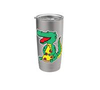Pelle à pizza en forme de crocodile Gobelet isotherme en acier inoxydable double paroi