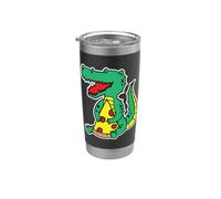 Pelle à pizza en forme de crocodile Gobelet isotherme en acier inoxydable double paroi