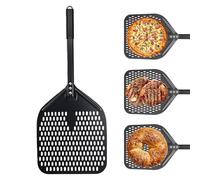 Pelle à pizza - Pelle à pizza antiadhésive réversible à retourner | Pelle à pizza en aluminium pour une utilisation à la maison et en extérieur avec four, barbecue, cuisinière pour cuisiner et cuire