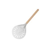 Pelle A Pizza Pelle à pizza, outil de cuisine, manche en bois antidérapant, spatule pain et gâteau, coupe-fromage, accessoire pâtisserie Pour Pizzas(8inch 40cm H)