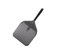 Pelle à pizza perforée de 30,5 cm pour four - Outil de cuisson anti-adhésif - Pelle à poignée courte pour un tournage facile - 25,4 cm, 33 cm, 35,6 cm, 40,6 cm