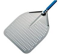 Pelle à Pizza Rectangulaire Perforée, 450x450 mm, L 1700 mm Mastro