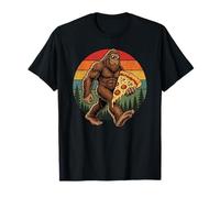 Pelle à Pizza rétro Sasquatch pour Amateurs de randonnée, Camping, forêt T-Shirt