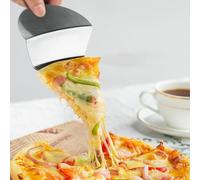 Pelle à pizza triangulaire en acier inoxydable, 14,7 x 9,9 x 3,6 cm, pelle à pizza triangulaire, pelle à à pâtisserie, pelle à pizza multifonction pour gâteau