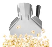 Pelle à pop-corn - Pelle à frites en acier inoxydable - Outil de remplissage rapide - Pelle à frites standard - Pelle à frites - Louche de remplissage - Super pelle de service pratique pour les