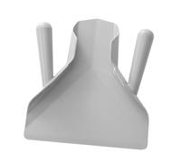Pelle à popcorn pour bonbons, double poignée 20,5 x 23,2 cm | Acier inoxydable, durable, poignée antidérapante, isolation thermique, grande capacité, multifonction pour pop-corn, chips