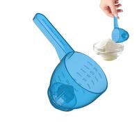 Pelle à poudre à laver, entonnoir, cuillère à mesurer pratique, cuillères à mesurer avec échelle de mesure, cuillères pour poudre, nourriture pour chien multifonction pour détergent, café