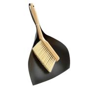 Pelle à poussière - 9,65x3,15x15,16 po Ramasseur de miettes | Ensemble de pelles Manche en Bois, Balai et Pelle à poussière pour Le Nettoyage du Bureau, pour Cuisine, Table, Chambre à Cou