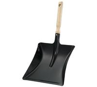 Pelle à poussière avec manche en bois MET noir laqué L220xl230mm