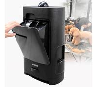 Pelle à poussière électrique à capteur automatique, mains libres, avec filtre HEPA et lumière LED, idéale pour les salons de coiffure et l'utilisation domestique