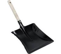 Pelle a poussière en métal Avec manche Bois Noir Noir G