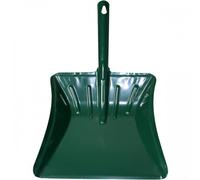 Pelle à poussière en métal laqué vert - manche métallique ROZENBAL