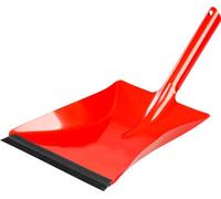 Pelle à poussière Neco 30-0383-15, rouge, lèvre en caoutchouc, 37x24x8 cm