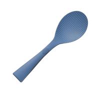 Pelle à riz avec support en silicone - Spatule non résistante à la chaleur | Cuillère de service élégante, louche à riz par poêle, cuillère professionnelle pour la maison et la cuisine