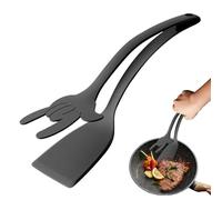 Pelle à rôtir, en nylon, pince multifonction de 30,5 cm, pour steak, hamburger, spatule de cuisine en acier inoxydable pour poêle, crêpes, gâteaux, pizza, œuf