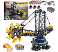 Pelle à roue à godet télécommandée MOULD KING 17006 - Jouet de construction Lego Technic - 4588 pièces