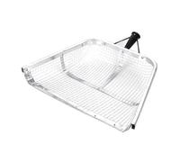 Pelle à sable de qualité professionnelle avec large zone de tamisage de 43 cm, idéale pour les jardiniers et les travaux agricoles, tamis de jardin réglable avec poignée